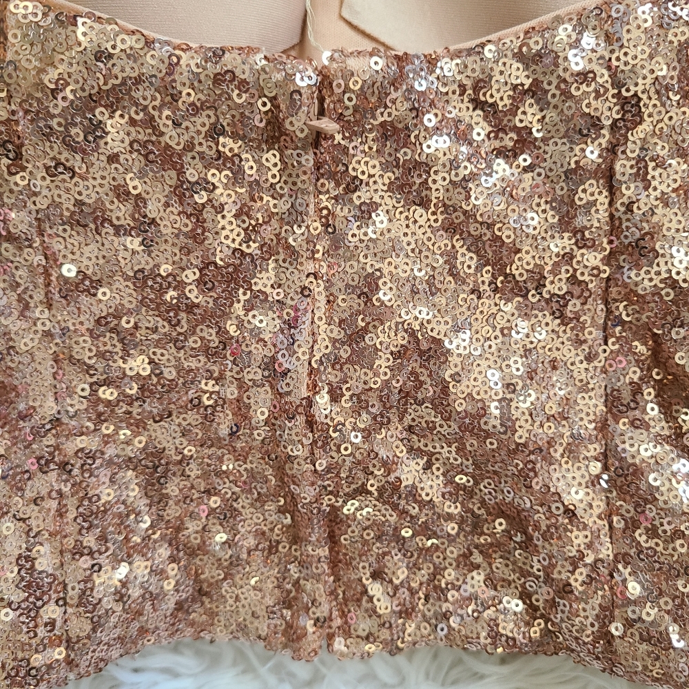 Sequin Bustier - image 2